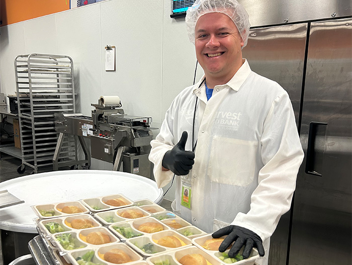 Volunteer captain Justin Hawkins