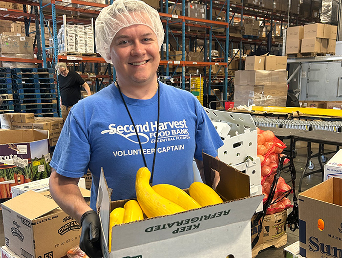 Volunteer captain Justin Hawkins