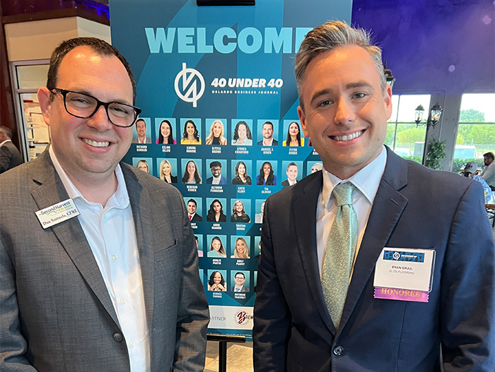 Ryan Grail at 40 Under 40 with Dan Samuels