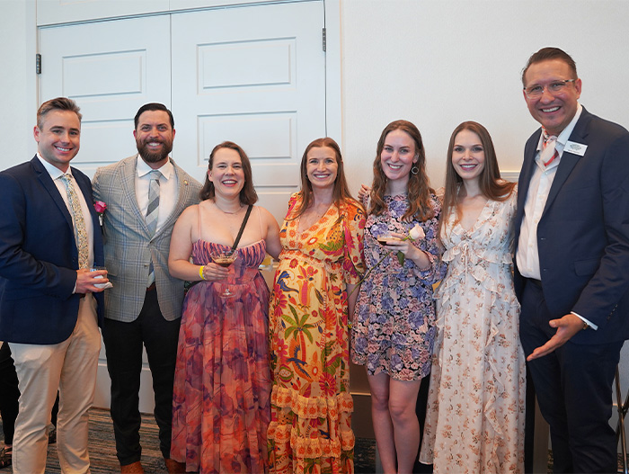 Ryan Grail With Young Professionals