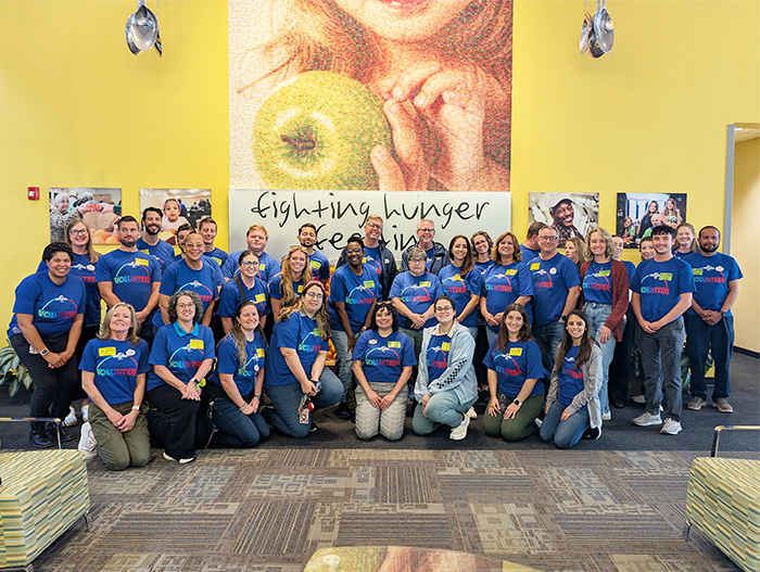 Volunteers from Universal