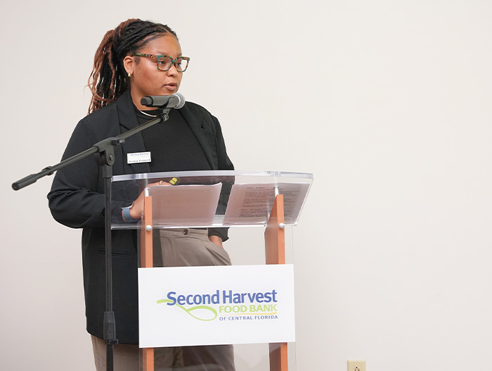 Speaker at announcement of Career Pathways