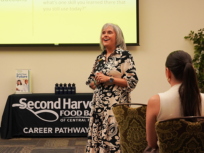 Speaker at announcement of Career Pathways