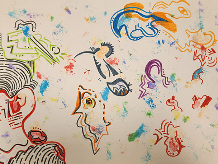 Volunteer's Artwork