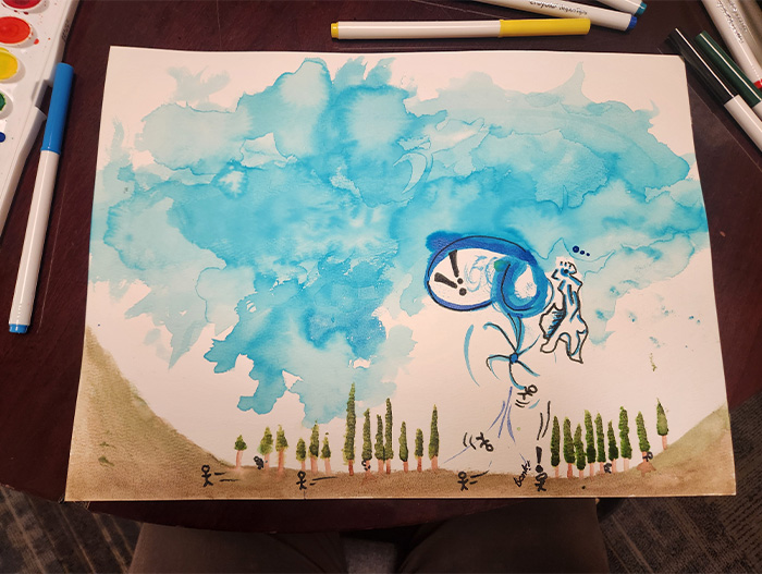 Volunteer's Artwork