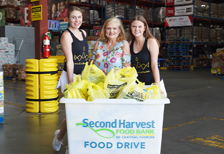 Host a Food and Fund Drive