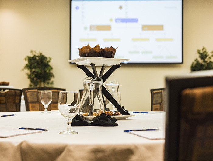 On-site event spaces