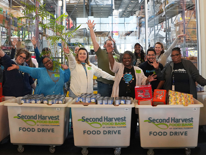 Host a Food and Fund Drive